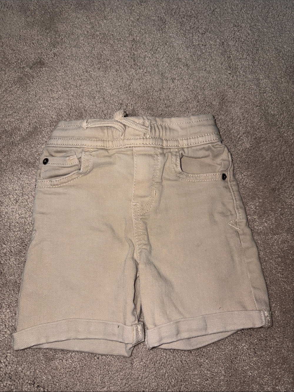 Cat & Jack Tan Pull-On Shorts